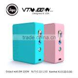 Wooden Box Packing Vape Connexx Vtm 100W Mini Vape Mod, High Quality Vtm 100W