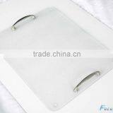 30x40cm Multifunctional and Practical Plain Tempered Glass Serving Tray