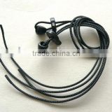 Black and White Elastic Shoelaces