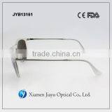 Mirror Sunglasses Lens White Sunglasses Fashion Eyewear thumbnail-4
