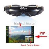 Flysight SPX02 5.8GHz FPV Video Wireless RX w/ Headset&front Camera Compared With FatShark Attitude V2 Video Goggles thumbnail-6