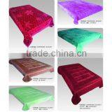 2014 New Korea Style 100% Polyester Raschel Hot Embossing Blankets thumbnail-2