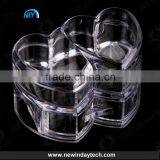 Cosmetic Organizer And Makeup Storage - Best High Quality Clear Acrylic Case For Your Beauty Products & Jewlery thumbnail-1