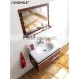 hot sale wall mounted modern bathroom furniture, cheap bathroom vanity cabinet unit
