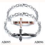 China Wholesale High Quality Metal Chain Stainless Steel Bracelet Men And Women thumbnail-5