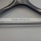 High Quality Black Plastic Suit Hanger With Pant Bar thumbnail-6