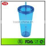 Promotional Insulated Double Wall 24 oz Plastic Tumbler With Straw thumbnail-6