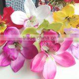 Artificial Cymbidium Hair Flower Orchid Flowers Hair Clip thumbnail-1