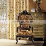 High Class With Good Quality Living Room Classical Fabric Chair thumbnail-4
