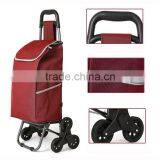 Six Wheels Foldable Shopping Trolley Bag thumbnail-1