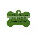 Tag Printed,Green Color Tag,Pet Tag