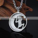 Personalized Design Skull Jewelry Wholesale Arrowhead Pendant thumbnail-2