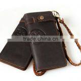 Vintage Men's Business Wallets High Grade Pure Cowhide Leather Wallet