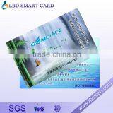 ISO7816 Plastic Contact Gaming Identity Barcode Card
