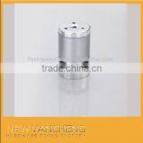 Short Clear Acrylic Curved Chrome Furniture Legs thumbnail-1