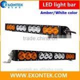 Best Price/ambber+white Color Light Bar Offroad Light Bar Amber 30W 60W 90W 120W 150W 180W 210W 240W 270W
