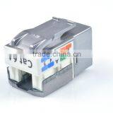 Network Solution Coated Cat 6A RJ45 UTP Keystone Jack thumbnail-4