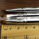 Mini Retractable Brush, Two Head Lip Brush and Concealer Brush, Private Label Mini Brush thumbnail-2