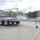 Tandem Axle Cage Trailer 10x5/Australia Strong Trailer/full Welded Trailer/big Trailer/box Trailer/tandem Trailer thumbnail-5