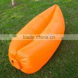 Outdoor Inflatable Sunbath Nylon Fabric Beach Lounger Convenient Compression Layba thumbnail-3