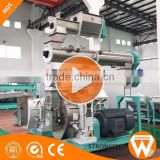 Hot sale China Strongwin feed pelletizer equipment animal feed mill machine manufacturer