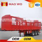 Fence Wall Side Open Cargo Truck Trailer for Sale thumbnail-6
