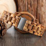 Double Layer Glasses Fashion Dressing Wooden Watches thumbnail-5