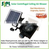 SUNNY Bathroom Air Conditioning Use 24 hours Solar Ventilation Plastic Ceiling Air Exhaust Fan