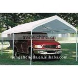 Anti-snow prefab light steel structure movable PC Car canopy