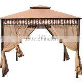 3*3M Square Roman Pole Deluxe Metal Gazebo thumbnail-1
