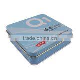 Glossy Square Decorative Cake Tin Box thumbnail-1