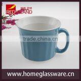 Wide-mouth Soup & Cereal Ceramic Coffee Mugs New Design thumbnail-4