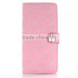 Embroidery Embossing Flower Flip Leather Phone Case With Magnet Clasp for IPhone 7 Plus thumbnail-2