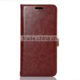 High Quality pu Leather Wallet Card Slot Holder Flip Case for Samsung S6 Edge, Flip Leather Case thumbnail-1