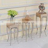 Leather Cover Metal Wedding Flower Stand Decoration thumbnail-1