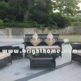 Black Outdoor Sofa Set With Daybed Sofa thumbnail-2