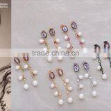 925 Sterling Silver Earring Made in Italy OC4 Cameo 12mm thumbnail-2