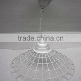 White Powder Coated Ceiling Hanging Lamps made in Iron