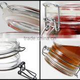 Airtight Snacks Glass Container With Locking Lid thumbnail-3