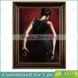 Dancing Girl Lady Oil Painting thumbnail-2