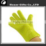 Customized Logo Wholesale Waterproof Heat Resistant Non-stick Silicone Gloves thumbnail-1