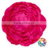 Colorful Satin Poppy Layered Flower Fabric Handmade Flowers For Baby Girl Hair Accessories thumbnail-4