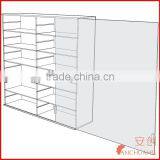 Large Wall Mounted Acrylic Glass Clear Presentation Showcase Case for Rocks - Minerals - Fossils - Shells - Stones-Model Cars thumbnail-2