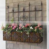 Iron Flower Window Box (LMW_12P10)