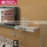 Decorative Wood Wall Shelf Tv, Bracket for Stb and Dvd thumbnail-1