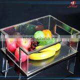 Engraved Clear Acrylic Serving Tray,Transparent Lucite Serving Tray,Perspex Serving Tray thumbnail-4