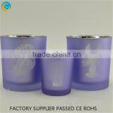 Mercury Glass Votive Frosted Candle Holder Set for Home Decoration Use thumbnail-4