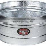 Large Galvanized Metal Oval Party Tubs Ice Bucket With Wood Handles thumbnail-5