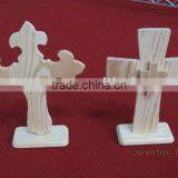 Unfinished Wooden Crosses for Crafts for Sale thumbnail-1