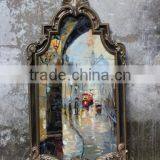 High Quality Home Decoration Handmade Traditional Art Canvas Wall Framed Oil Painting